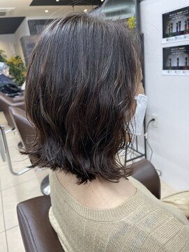パッション 石巻中里店(PASSION) 大人切りっぱなしボブパーマ