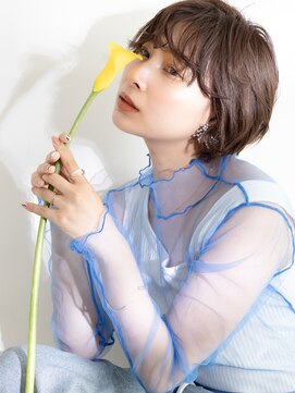 テトテ 門戸厄神店(tetote) 無造作☆丸みショートボブ