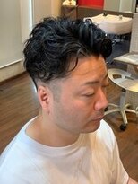 インフィニィト ネオ(INFINITO NEO) かきあげパーマ×2ブロック