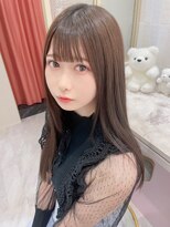 ランド 原宿表参道(LAND)&nbsp;ショコラアッシュ/ヘルシースタイル/ふんわりカール/前髪カット