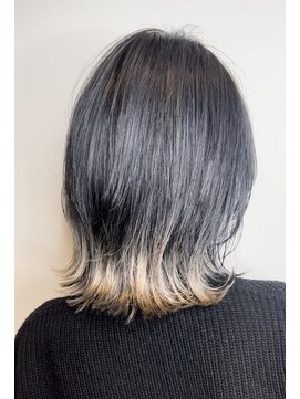 ジエクト カナウ(The Ect canow) ミディアム/オルチャンヘア/ワンホンヘア/ミントベージュ