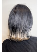 ジエクトカナウ 大阪梅田店(The Ect canow) ミディアム/オルチャンヘア/ワンホンヘア/ミントベージュ