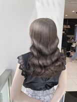 キュア 表参道(CURE)&nbsp;黒髪/グレージュカラー/ココアベージュ/ヘルシーロング[表参道]