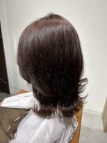 テラスヘア 新潟駅南(TERRACE hair)&nbsp;秋の艶髪～ピンクボルドー～