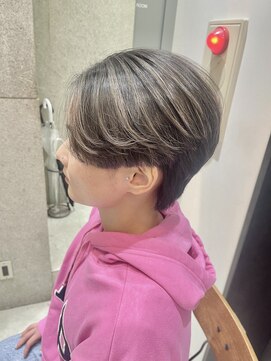 フェリア 松山(Feria) 【Feria松山】グレージュ×ショートハイライト♪“石田幸輔”