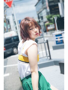 ディッセンバー 渋谷(December) 『D ecember』楽でお洒落な切りっぱなしカジュアルボブ