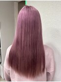 ラベンダーピンク シアーカラー カール 成増地下鉄成増大山