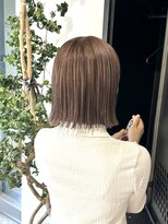 ヲタク(wotaku.)&nbsp;くすみカラー透明感カラーグレージュブリーチなしカラーアッシュ