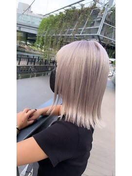 ラフ 難波店(LAFF) #セミディ#シアカラー#ショートヘアー#姫カット#ダークアッシュ