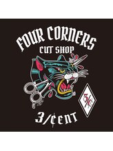 FourCornersCutShop 3/cent 栄フェード刈り上げメンズ専門