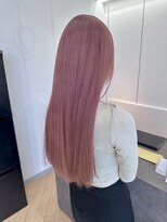 ユニ バイ マグ 長野店(Uni.by Mag) 透明感カラー★ダブルカラーブリーチピンクベージュ