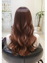 ヘアーデザイン ミヤビ 広尾(HAIR DESIGN MIYABI)&nbsp;ミルクティーベージュのグラデーションカラー