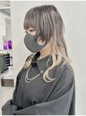【TOMOKI】ロングウルフ/抜きっぱなしブロンド《大阪梅田駅》