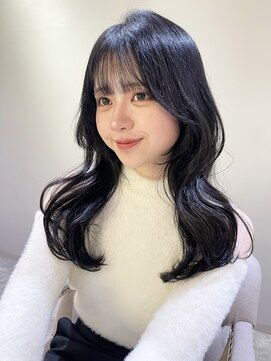 ラメール(MAISON LA MER) 【NATSUKI】くびれヘア×ブルーブラック