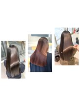 "モテ髪"ロング&ボブはお任せ◎髪質改善トリートメントとストレートを使い分けて髪に優しい施術をご提案！