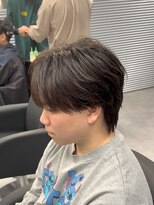 ガオプロデュースバイレボ(gao produced by revo)&nbsp;シースルーマッシュウルフ/フェザーパーマ/メンズカット