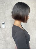 似合わせカット　首がキレイに見えるボブ