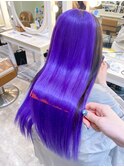 エクステでバチバチ派手髪バイオレット！【RIE】