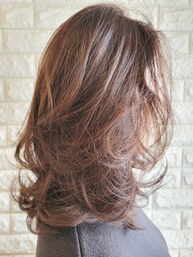 松本平太郎美容室 吉祥寺パートファイブ(PART5) セミレイヤー×イノアカラー