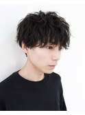 ラフスパイラルショート/縦落ち