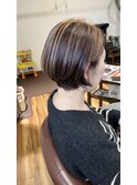 白髪ぼかしハイライト