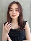 ■着物ヘアメルティカラーフェミニンロング似合わせカット19