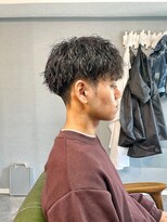 グリードヘア(GREED HAIR)&nbsp;マッシュ×波巻きパーマ