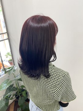 ヘアーアンドメイクアップモパ 暖色系カラー