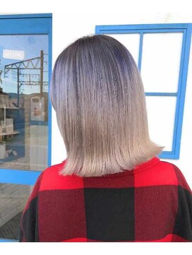 ヘアーメイク コラソン(hair make corazon) 似合わせカットメルティカラー着物フェミニンロング