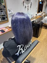 ヘアーサロン ココペリ(HAIR SALON KokopeLLi)&nbsp;色落ちまで楽しめるアッシュパープル