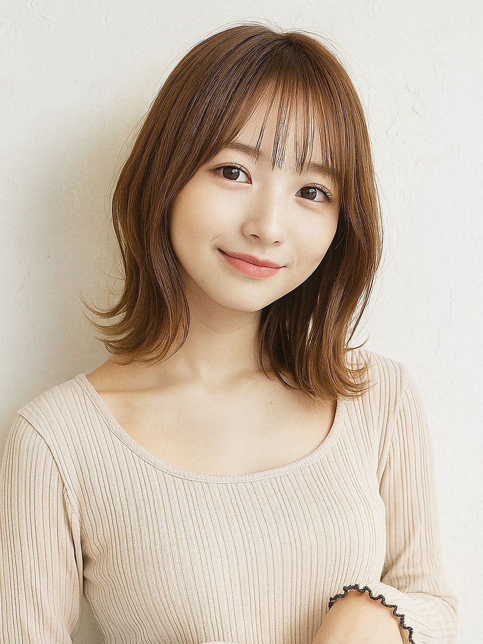 【平日限定＊毎月のケアでつや髪に♪】カット+オーガニックカラー\4500