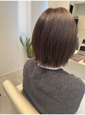 切りっぱなしボブ