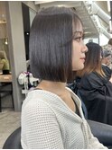 ボブ 縮毛矯正