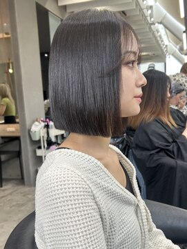 ロンド 表参道店(Lond) ボブ 縮毛矯正