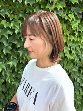 レーベン(Leben) ホワイトベージュ インナーカラー