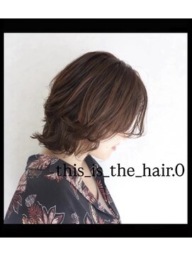 ディスイズザヘアドットオー 仙台一番町(This_is_the_hair.0) ラフウルフ
