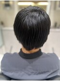 【広尾・西麻布】メンズ前髪縮毛/縮毛矯正/メンズショート