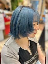 ブラウン(Brown)&nbsp;ショートウルフ×ハイトーンカラー