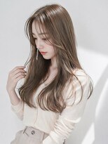 ノイ(neu)&nbsp;【静岡エリア】シースルーバング×透明感グレージュロング