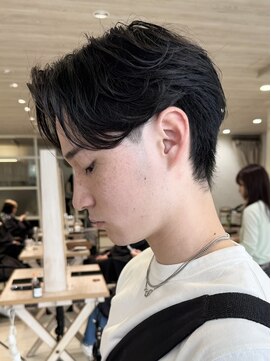 ハイプ メン 藤沢(HYPE MAN) フェザーパーマニュアンスパーマ毛流れパーマメンズパーマ