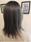 ☆透明感シルバーグレージュ[esola]