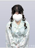 【推し活ヘアメ】編みおろしハートツインヘア
