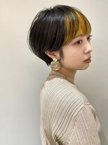 ノル(nol) イエローバングショート