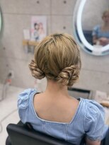 クラン 東心斎橋店(Clan)&nbsp;ツインお団子/心斎橋ヘアセット