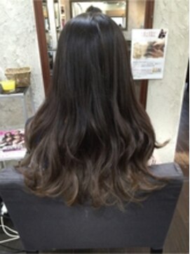 フェリシータ 総持寺店(felicita) 暗髪イノセントグラデーション♪ルーズミックス巻き