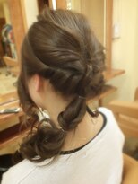 ラウンジ モリオ イケブクロ(Lounge MORIO Ikebukuro) 【morio池袋】Wくるりんぱアレンジ