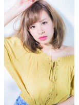 ミエル ヘア 新宿(miel hair)&nbsp;【miel hair】外国人風☆ハニーベージュ