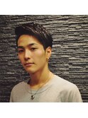 支持率NO1!ツーブロック七三ショート