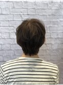 ふんわりショートボブスタイル