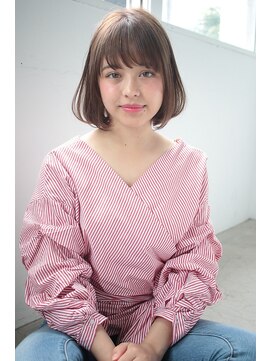 ユナイテッド 横浜(UNITED) 【UNITED】ナチュラルふんわりショートボブ ベージュ